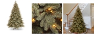 National Tree Company National Tree 7 .5'Feel RealRFrost Arctic Spruce Hinged Tree with 750 Clear Lights